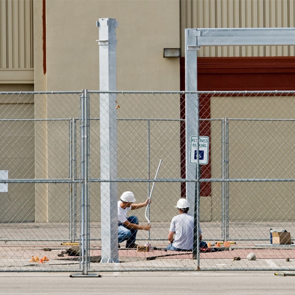 how long can i lease the temporary fence for my work site or event in Gallupville NY